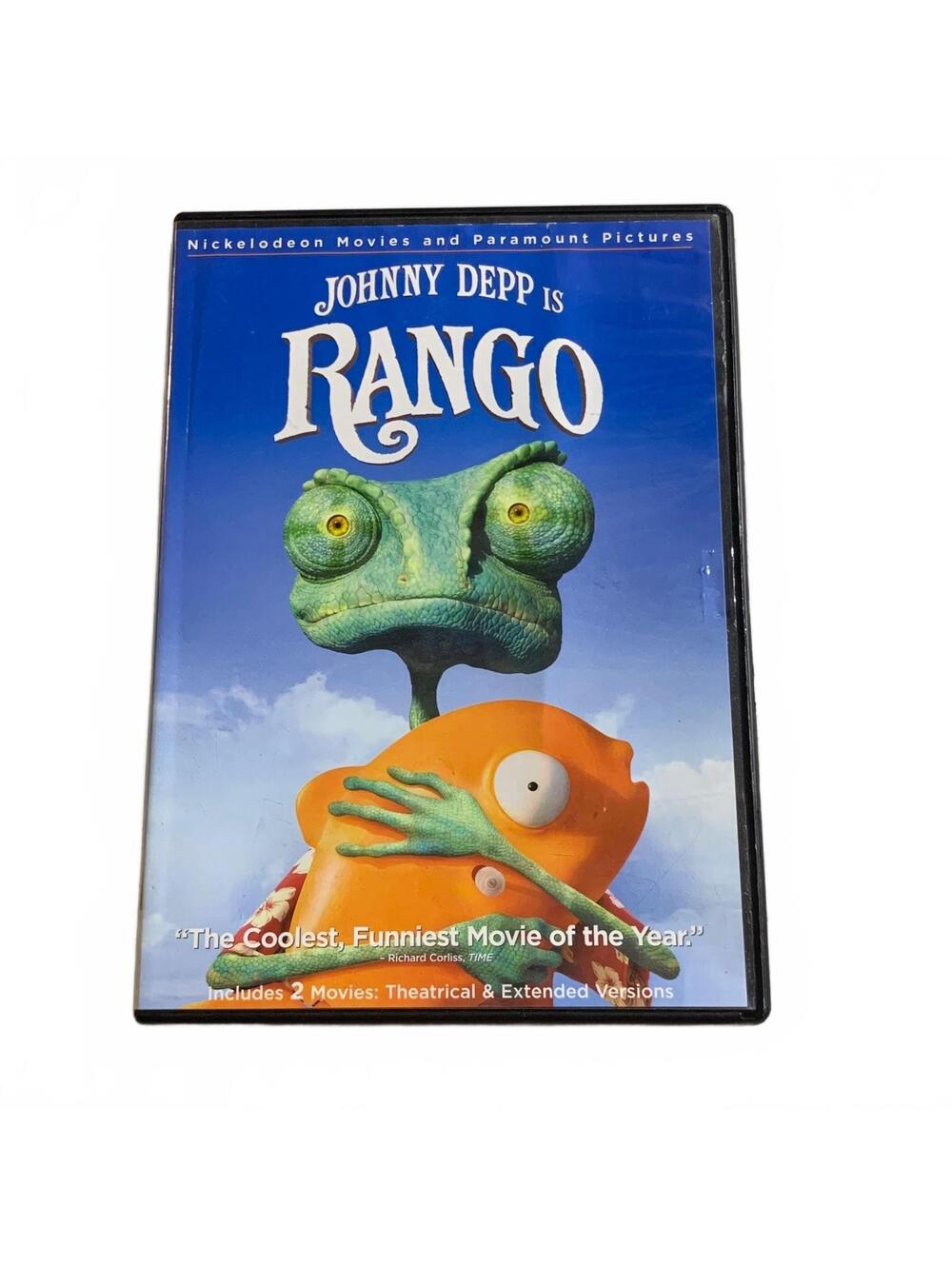Rango (DVD, 2011) Theatrical & Extended Versions Johnny Depp PG Special